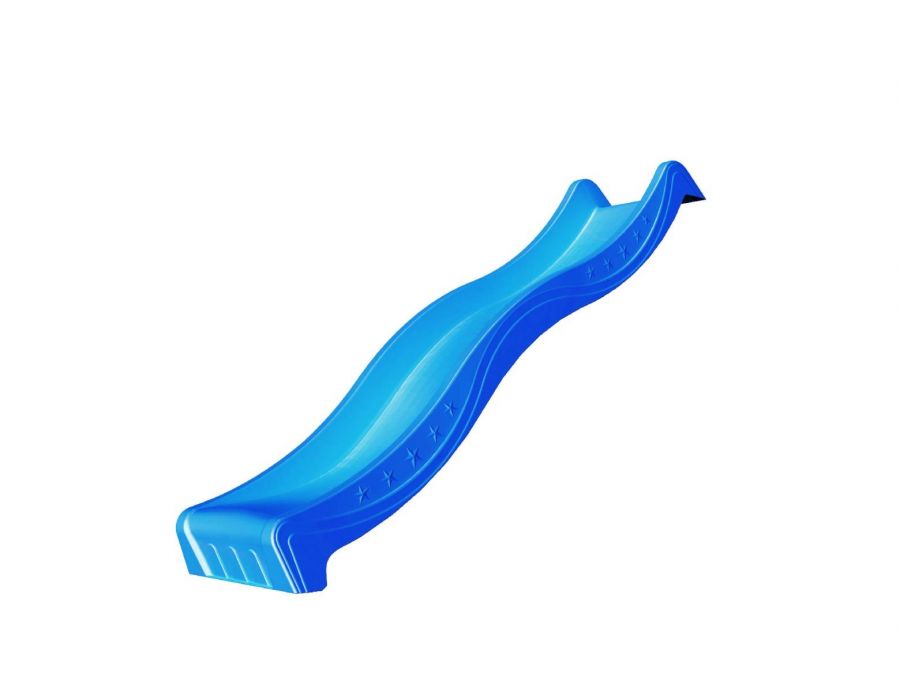 Šmykľavka Jungle Gym 2,65m modrá + 2ks bezpečnostné úchytky Handgrip ZDARMA