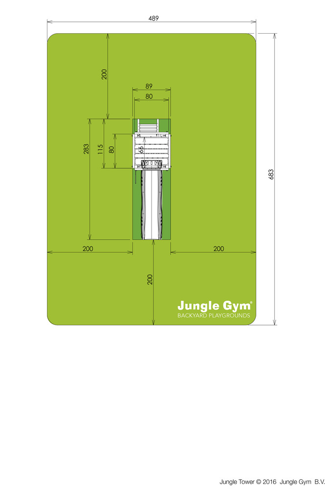 Domček Jungle Tower + šmykľavka + pieskovisko + dvojmiestna hojdačka 240cm + ZDARMA volant a ďalekohľad