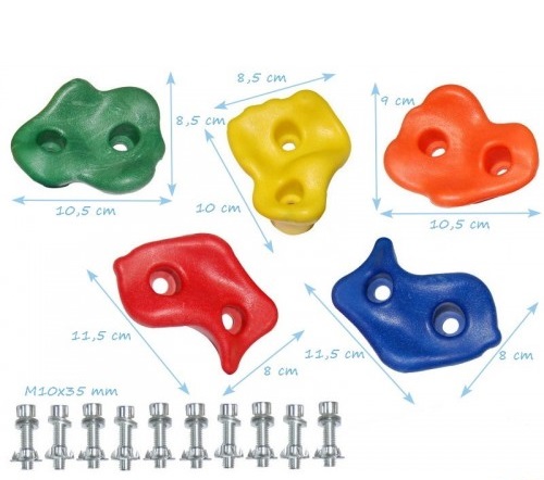 Lezecké kamene 5ks/ balenie 