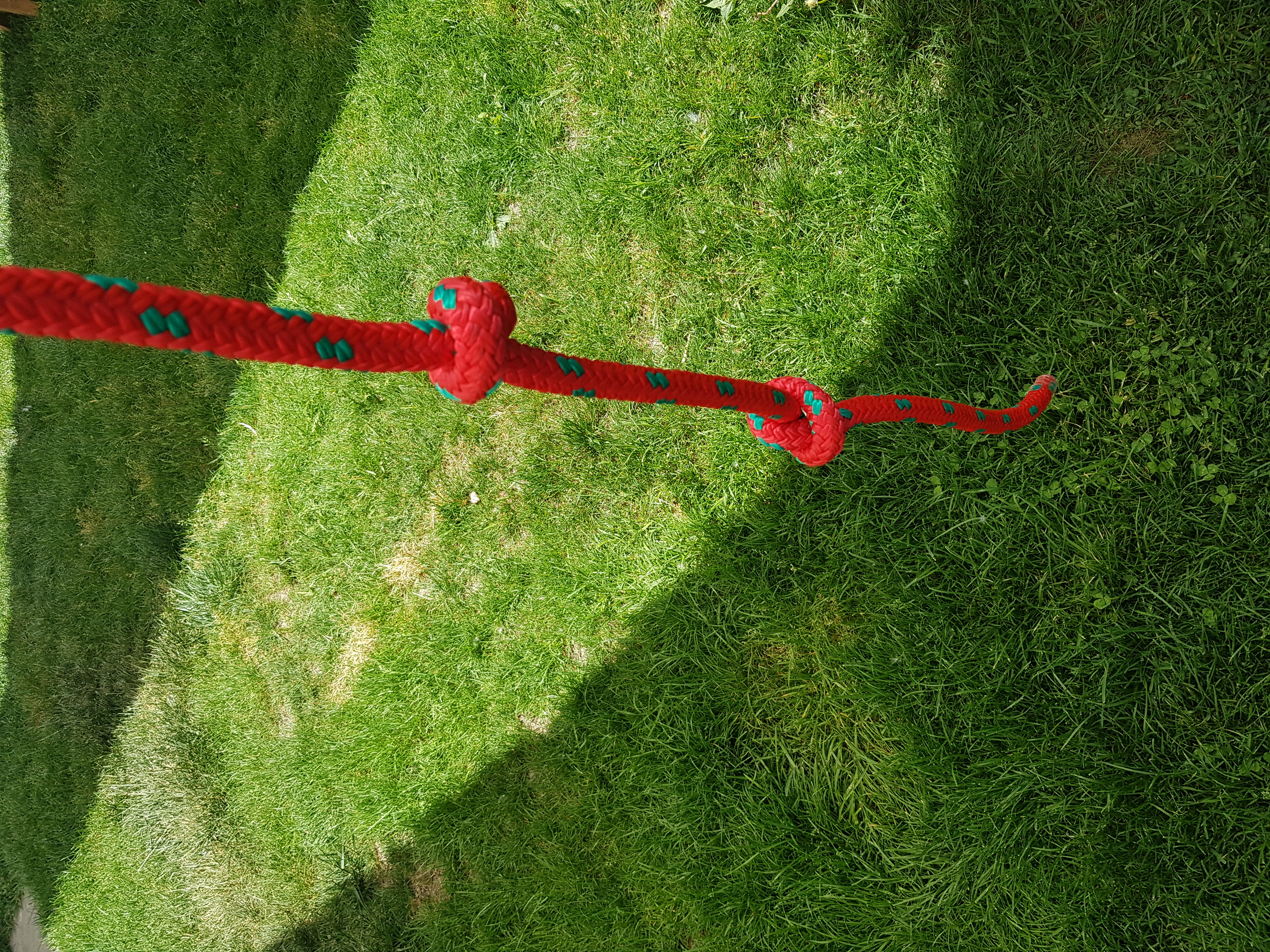 Lano PRO 20mm PP červeno-zelené 